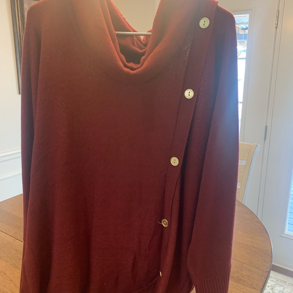 red sweater
